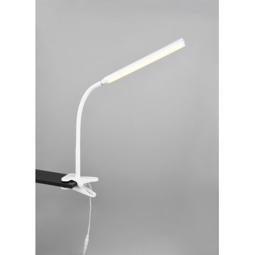 Lampa de masa Nevada, RL, 35x0.8x38 cm, 5W, 1x SMD, plastic, alb mat
