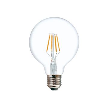 Lampă G80 Bulb, transparent, 8x12 cm