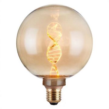 Lampă RN-DNA G125 Bulb, ambra, 12.5x16.4 cm