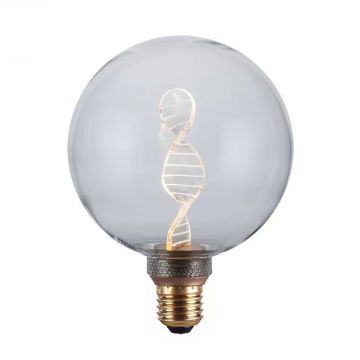 Lampă RN-DNA G125 Bulb, transparent, 12.5x16.4 cm