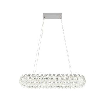 Lampă Suspendată Cu Led 85/30/150 cm