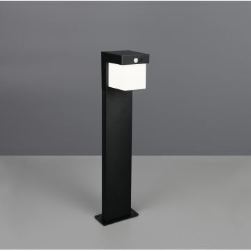 Lampadar de exterior Colombo, RL, 14x15.5x50 cm, 5.5W, 1x SMD, metal, negru mat
