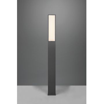 Lampadar de exterior Fuerte, TRIO, 15x15x155 cm, 15W, 1x SMD, aluminiu, antracit