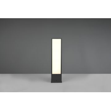 Lampadar de exterior Fuerte, TRIO, 15x15x60 cm, 15W, 1x SMD, aluminiu, antracit