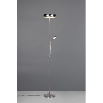 Lampadar Palermo, RL, 28x183 cm, 5W / 18W, 2x SMD, metal, nichel mat