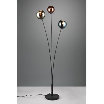 Lampadar Sheldon, RL, 40.5x39.5x150 cm, 10W, 3x E14, metal, multicolor