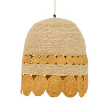 Lustră Amide Inart, natural, 50x125 cm