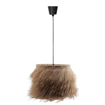 Lustră Hairy, natural, 70x188 cm