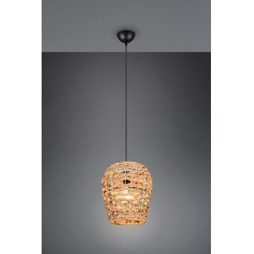 Lustra Jean, RL, 29x150 cm, 10W, 1x E27, metal, negru/natur