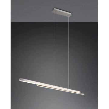 Lustra Odio, RL NOW, 110x8.5x150 cm, 22W, 1x SMD, metal, nichel mat