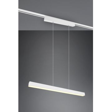 Lustra Paros, TRIO, 90x5x180 cm, 29W, 1x SMD, metal, alb mat