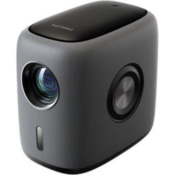Philips Videoproiector Philips NeoPix 950 Smart, Full HD 1080p, 2LCD, 1400 lm, Bluetooth 5.2, Wi-Fi ,Gri