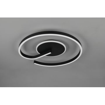 Plafoniera Calle , RL, 50x6.5 cm, 21W, 1x SMD, metal, negru mat