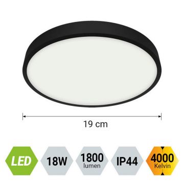 Plafonieră Cu Led  2,5/19/19 cm