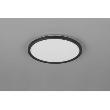 Plafoniera Joko, RL NOW, 29x3 cm, 18W, 1x SMD, plastic, negru
