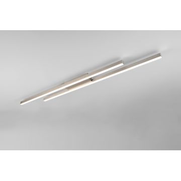 Plafoniera Odio, RL NOW, 110x8.5x5 cm, 22W, 1x SMD, metal, nichel mat