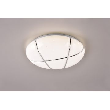 Plafoniera Tibor, RL, 28x7 cm, 10W, 1x SMD, plastic, alb