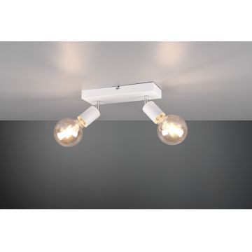 Plafoniera Vannes, RL, 26x9x12.5 cm, 40W, 2x E27, metal, alb mat