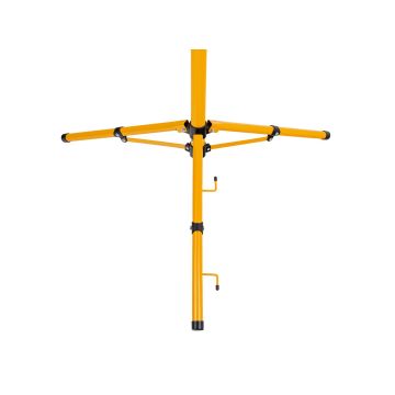 Proiector LED 2 x 100 W cu trepied telescopic pentru constructii, alb neutru, 4500 K, Keltin K02051