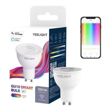 RESIGILAT - Bec Yeelight LED GU10 Smart Bulb W1, Multicolor, 4.5W, 350 lm