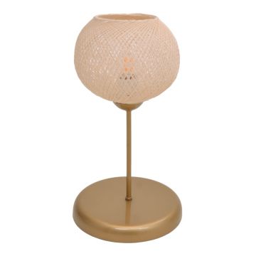 Veioză Gaia, auriu, 22x30 cm