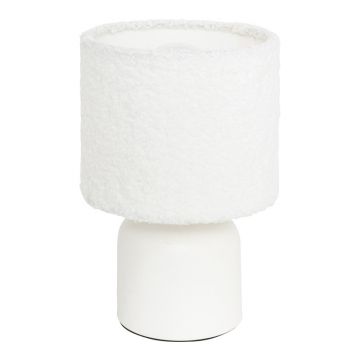 Veioză Jela, alb, 14x22 cm