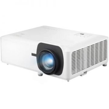 VIEWSONIC Proiector laser ViewSonic LS901-4K, 4K UHD (3840x2160), Cip DMD, 5.500 lumeni ANSI, Alb