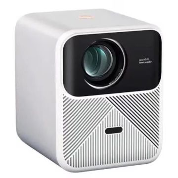 Xiaomi Videoproiector portabil Xiaomi Wanbo Mozart 1, 1080 pixeli, 900 ANSI lumeni, difuzoare 2 x 5W, Wi-Fi, HDMI, USB, Android, Alb