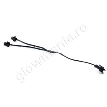 Conector splitter tip B pentru fir neon El-Wire