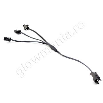 Conector splitter tip B pentru fir neon El-Wire