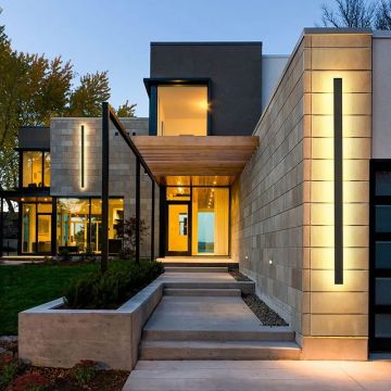 Corp iluminat arhitectural, LED 45W, 1900 lm, lumina neutra, lungime 150 cm, montaj fatada