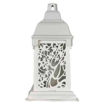 Felinar Alb, 44 Ore, 18 cm Latime x 34 cm Inaltime