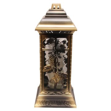 Felinar din Sticla cu Vita de Vie Auriu 72 Ore