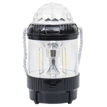 Felinar HW-978W, Putere 20W, 2 Moduri Intensitate Lumina, Negru