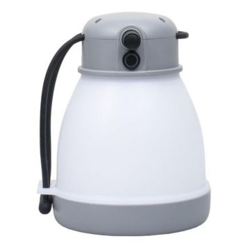 Felinar, Putere 10W, 5 Moduri Intensitate Lumina, Gri