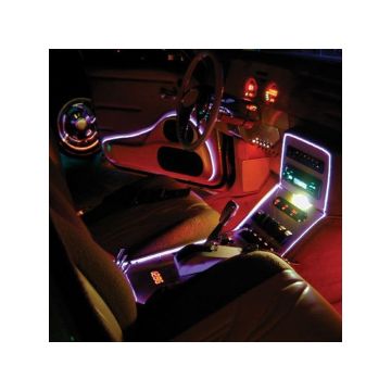Fir cu lumina ambientala pentru auto, neon ambiental flexibil 3,2 mm