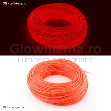 Fir electroluminescent neon flexibil EL wire 3,2 mm