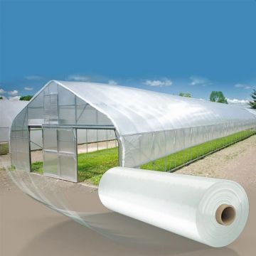 Folie acoperire solar tip tunel, protectie UV4, latime 8 m, lungime 1 m