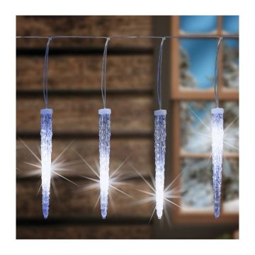 Ghirlanda cu  LED-uri, decoratiune turture de gheata, exterior, IP44, Home