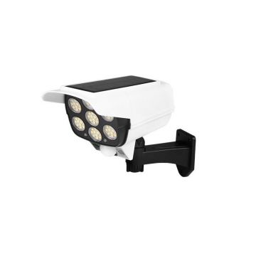 Lampa solara, 77 LED-uri SMD, 8W, 400 lm, panou solar 5.5V, 200 x 95 x 160 mm