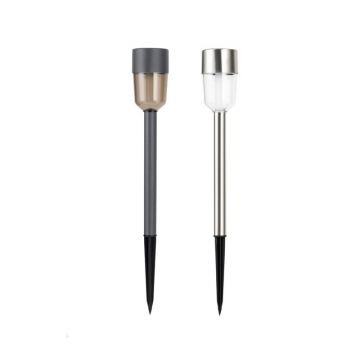 Lampa solara cu fixare in pamant, senzor crepuscular, inaltime 34 cm