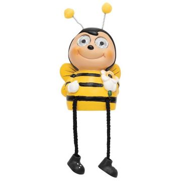 Lampa solara gradina, figurina albina, senzor crepuscular, 2 LED-uri alb rece, IP44