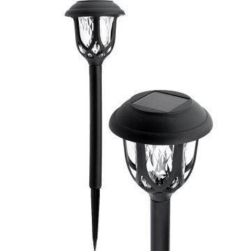 Lampa solara LED VR200, 5500-6000K, 1W, 50 lm, senzor amurg, IP44, baterie 600 mAh 1.2V