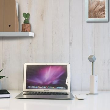 Lampa Unilux LED Pocketlight Portabila, Functie Lanterna, Baza Incarcare Telefon, Cablu USB, Alb / Gri