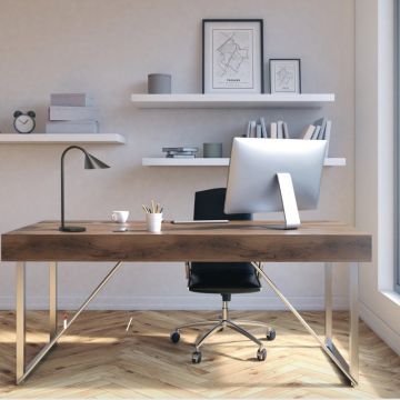 Lampa Unilux Sol LED, Negru