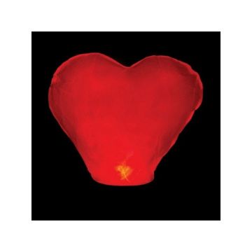 Lampioane zburatoare inima colorate