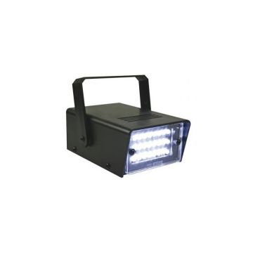 Mini stroboscop LED, putere 4W, alb rece, petrecere