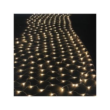 Plasa de lumini pentru exterior, 6x4 m, 400 LED-uri, alb, Home