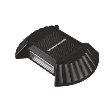 Set 4 lampi solare, LED SMD, lumina neutra, senzor crepuscul, telecomanda, 10 x 7.5 x 2 cm