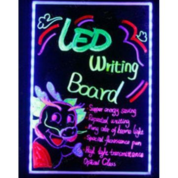 Tablita led multicolora rescriptibila pentru reclame cu telecomanda